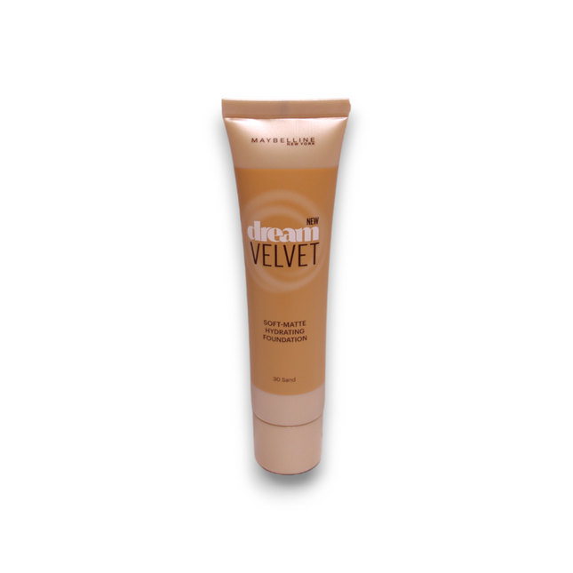 Maybelline Dream Velvet Soft Matte – Cream Foundation for Women, No.30, Sand, 30 ml