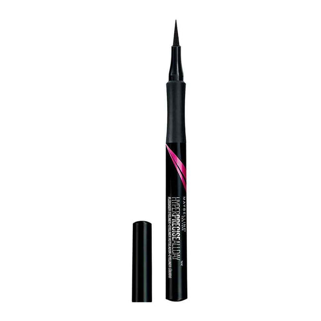 Maybelline Hyper Precise All Day – Liquid Eyeliner for Women, Black, 6 g
