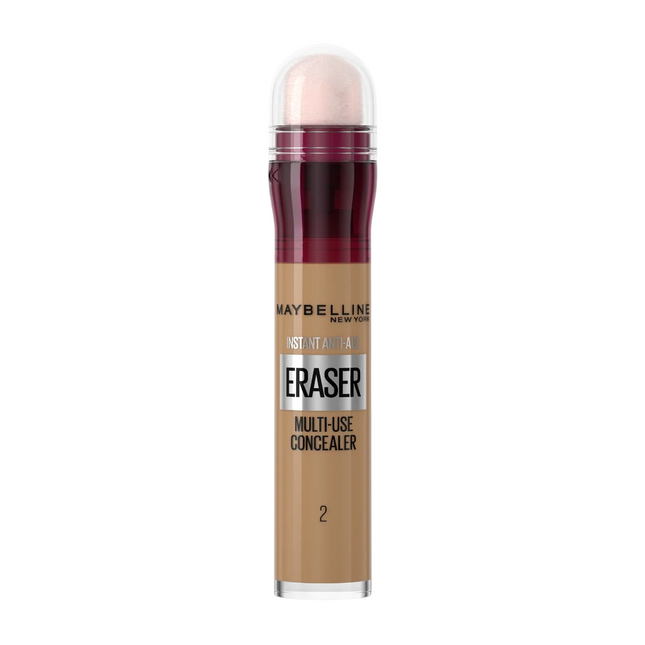 Maybelline Instant Anti Age Eraser Multi-use – Concealer Stick for Women, 02, Nude, 6.8 ml