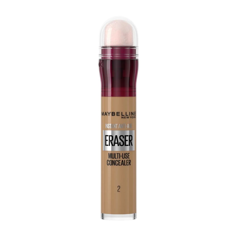 Maybelline Instant Anti Age Eraser Multi-use – Concealer Stick for Women, 02, Nude, 6.8 ml