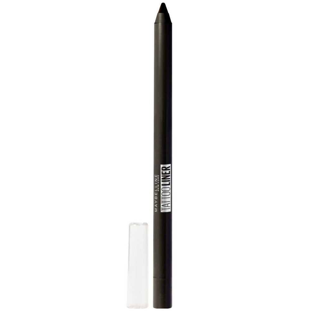 Maybelline Tattoo Liner – Gel Pencil Eyeliner for Women, 900, Deep Onyx, 1.3 g