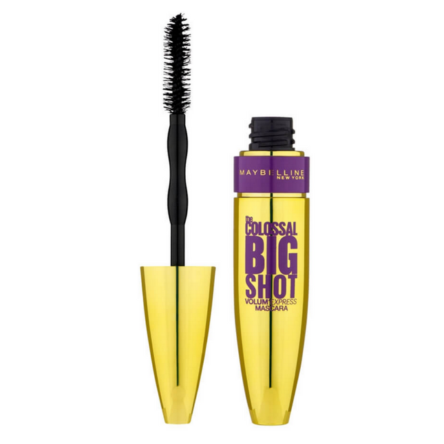 Maybelline The Colossal Big Shot Volumizing – Mascara for Women, Black, 9.5 ml