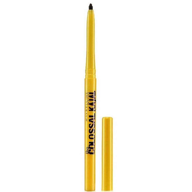 Maybelline The Colossal Retractable – Kohl Kajal Eyeliner for Women, Black, 0.35 g