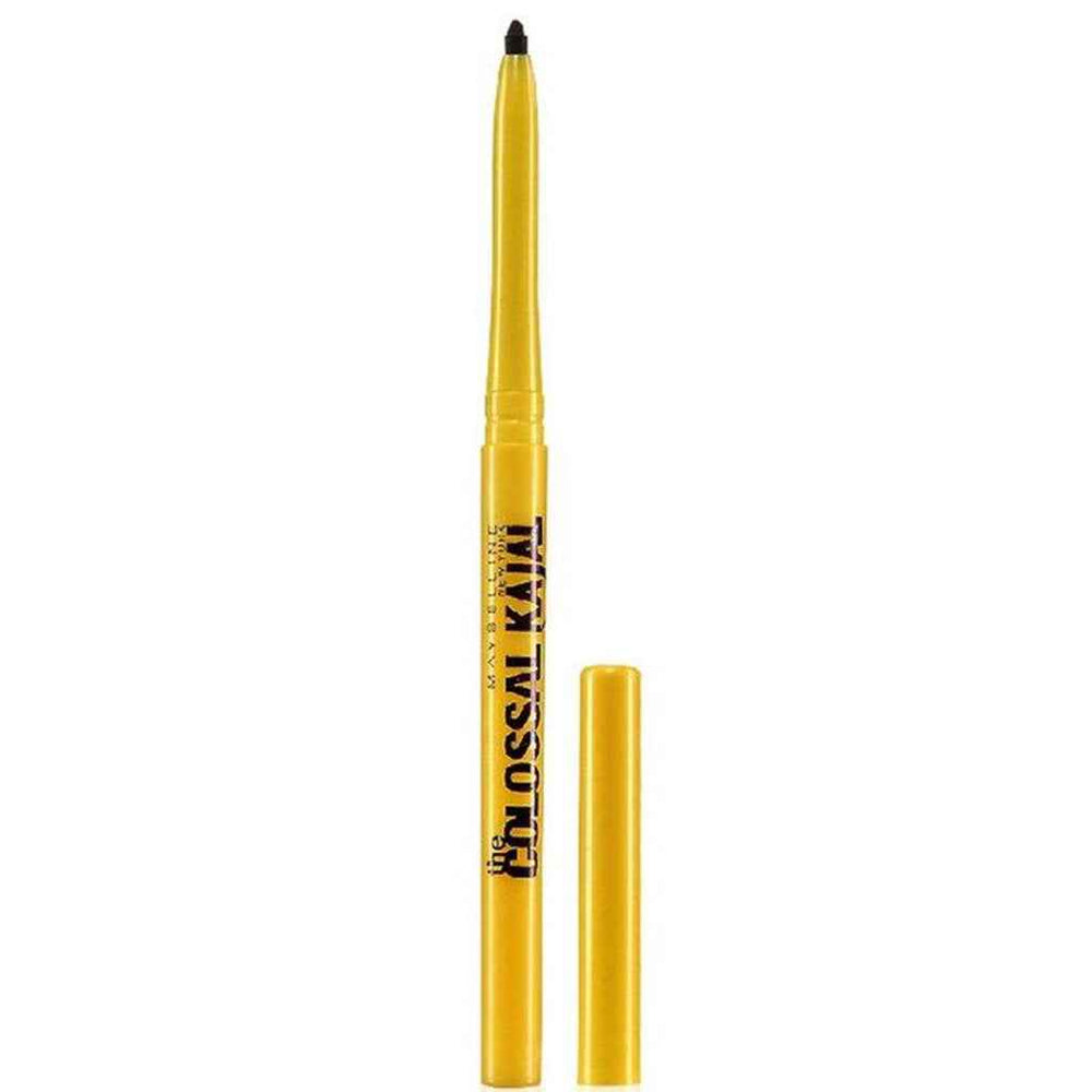 Maybelline The Colossal Retractable – Kohl Kajal Eyeliner for Women, Black, 0.35 g