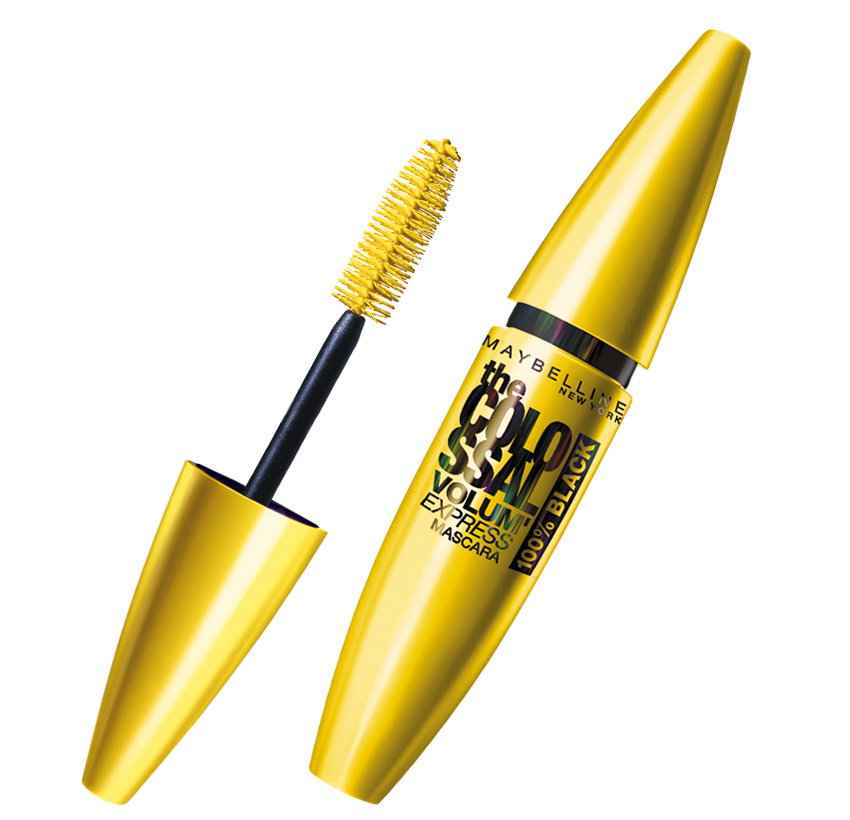 Maybelline The Colossal Volume Express Collagen Volum – Mascara for Women, 100% Black, 10.7 ml
