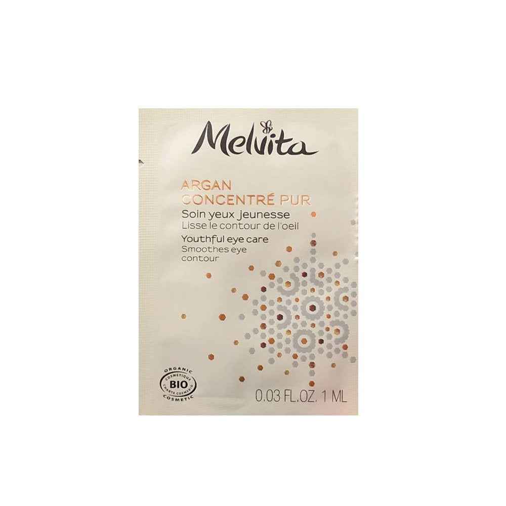 Melvita Argan Concentre Pur Organic Smoothing – Eye Cream for Women, 1 ml Sample