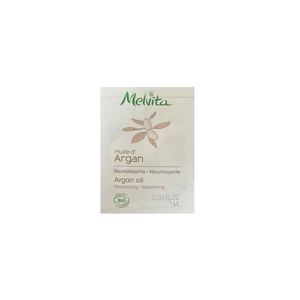 Melvita Argan Organic Nourishing & Revitalizing – Oil for Women, For Body, Face & Hair, 1 ml Sample