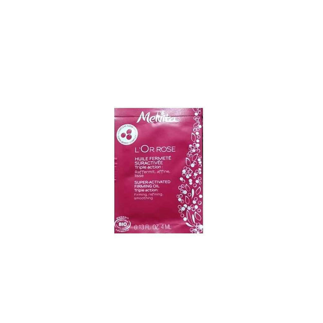 Melvita L'or Rose Organic Firming – Body Oil for Women, For Arms, Chest, Belly, Hips & Thighs, 4 ml Tester