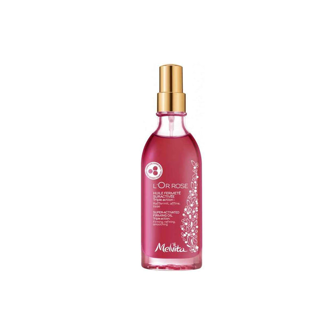 Melvita L'or Rose Organic Firming – Body Oil for Women, For Arms, Chest, Belly, Hips & Thighs, 100 ml Tester