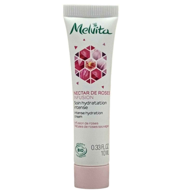 Melvita Nectar de Roses Organic Hydrating Day – Cream for Women, For Face, 10 ml Tester