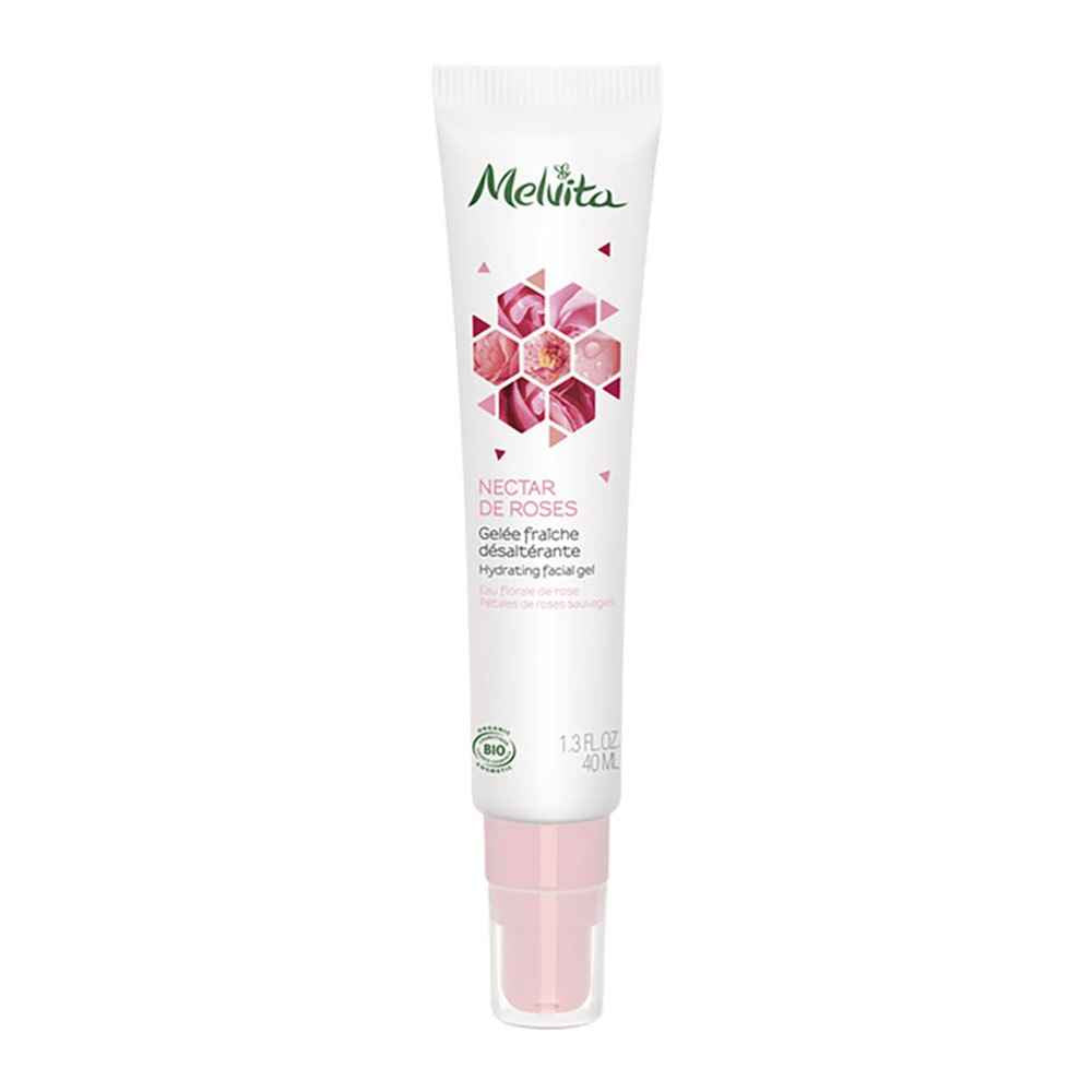 Melvita Nectar de Roses Organic Hydrating Day – Gel for Women, For Face, 40 ml Tester