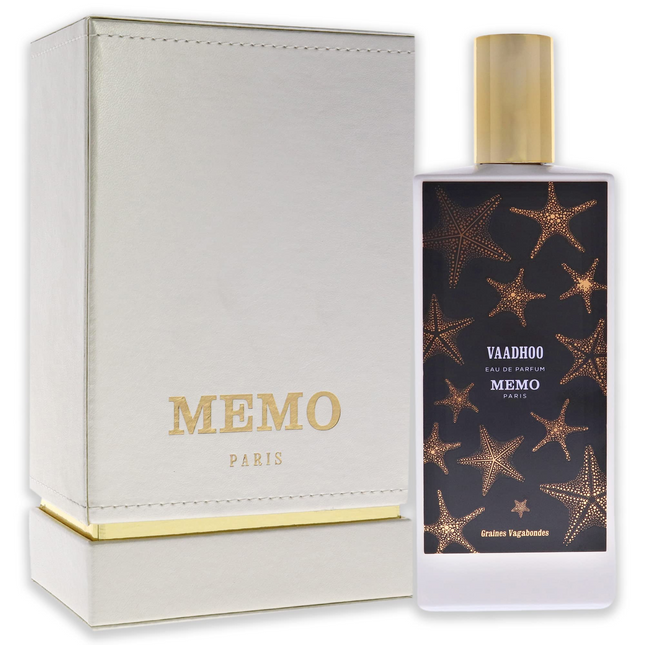 Memo Paris Graines Vagabondes - Vaadhoo – Eau de Parfum Unisex, 75 ml