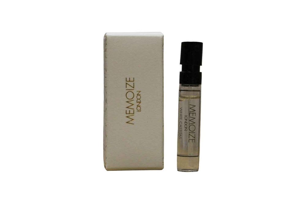 Memoize White Castitas – Extrait de Parfum Unisex, 2 ml Vial