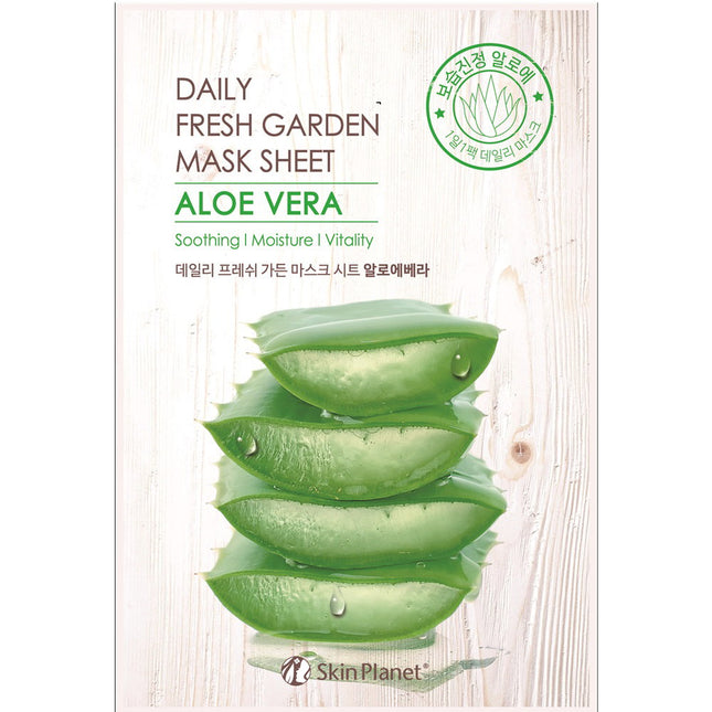 Mijin Skin Planet Aloe Vera Hydrating Soothing – Sheet Mask for Women, For Face, 25 ml