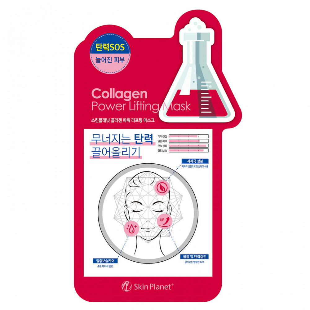 Mijin Skin Planet Collagen Lifting – Sheet Mask for Women, For Face, 26 ml