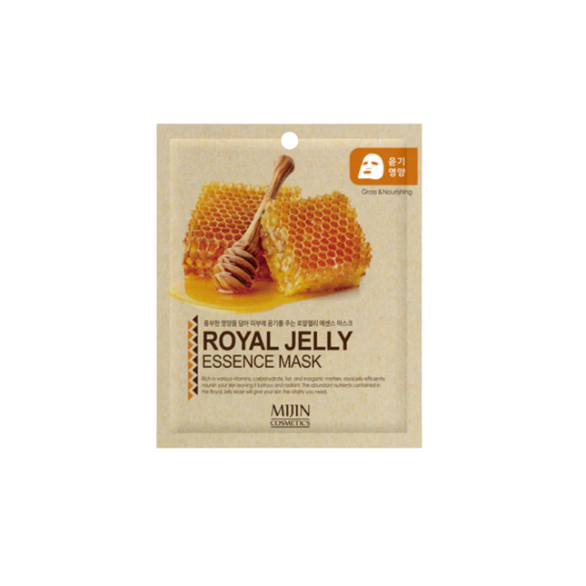 Mijin Skin Planet Royal Jelly Elasticity – Sheet Mask Unisex, For Face, Regular basis, 26 g