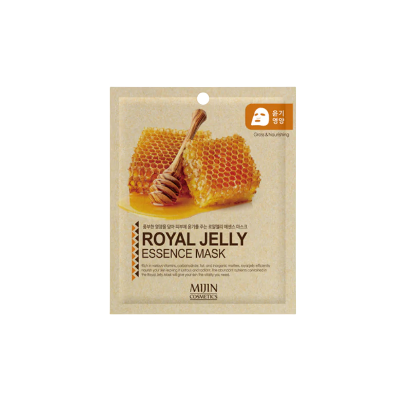 Mijin Skin Planet Royal Jelly Elasticity – Sheet Mask Unisex, For Face, Regular basis, 26 g