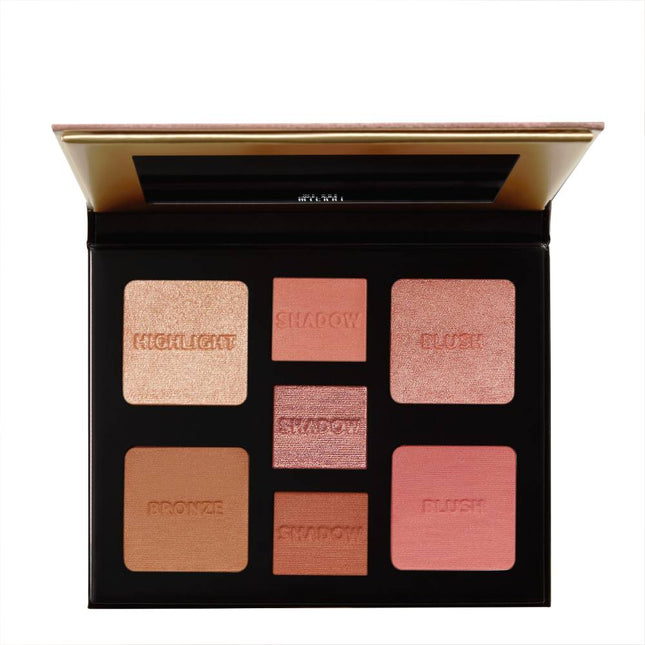 Milani All Inclusive – Face Palette for Women, 110, Light-Medium, 7 Shades, 11 g