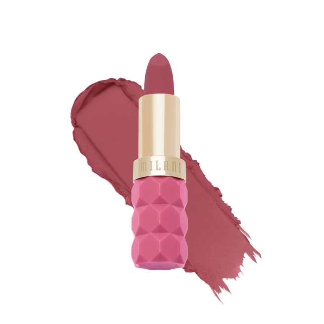 Milani Color Fetish Matte – Cream Lipstick for Women, 310, Peony, 4 g