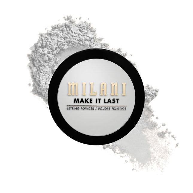 Milani Make It Last Mattifying Fixing – Compact Powder & Setting Powder 2-in-1 for Women, Translucent, 8 g