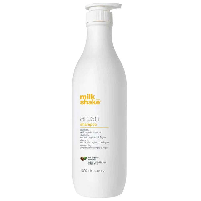Milk Shake Argan Sulfates-Free – Hair Shampoo for Women, For Moisturizing, 1000 ml