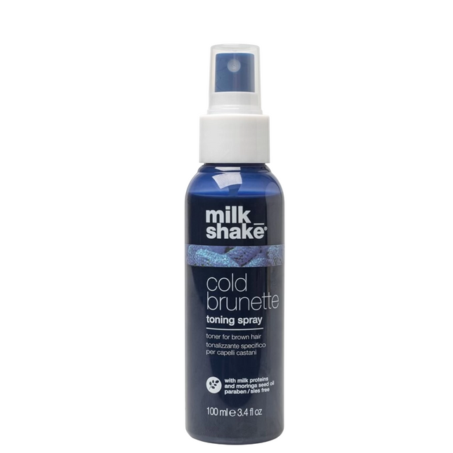 Milk Shake Cold Brunette – Hair Toning Spray for Women, For Brown Hair, 100 ml