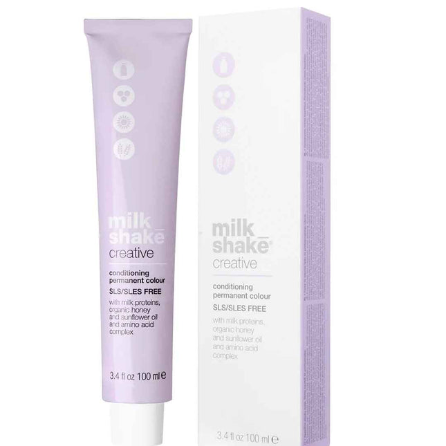 Milk Shake Creative SLS/SLES-Free – Permanent Hair Dye for Women, 4.04NN Medium Brown Natural Intense, 100 ml