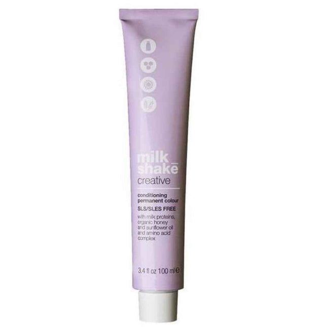 Milk Shake Creative SLS/SLES-Free – Permanent Hair Dye for Women, 6.136AG Ash Gold Dark Blond, 100 ml