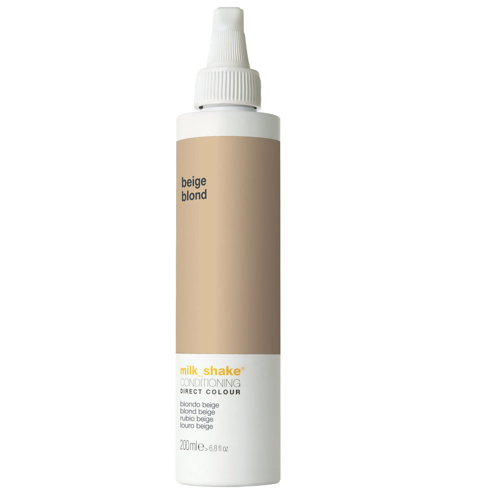Milk Shake Direct Colour Ammonia-Free – Hair Colour Conditioner for Women, Beige Blond, 200 ml