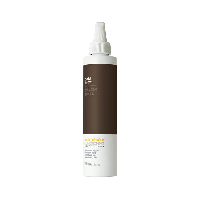 Milk Shake Direct Colour Ammonia-Free – Hair Colour Conditioner for Women, Cold Brown, 200 ml
