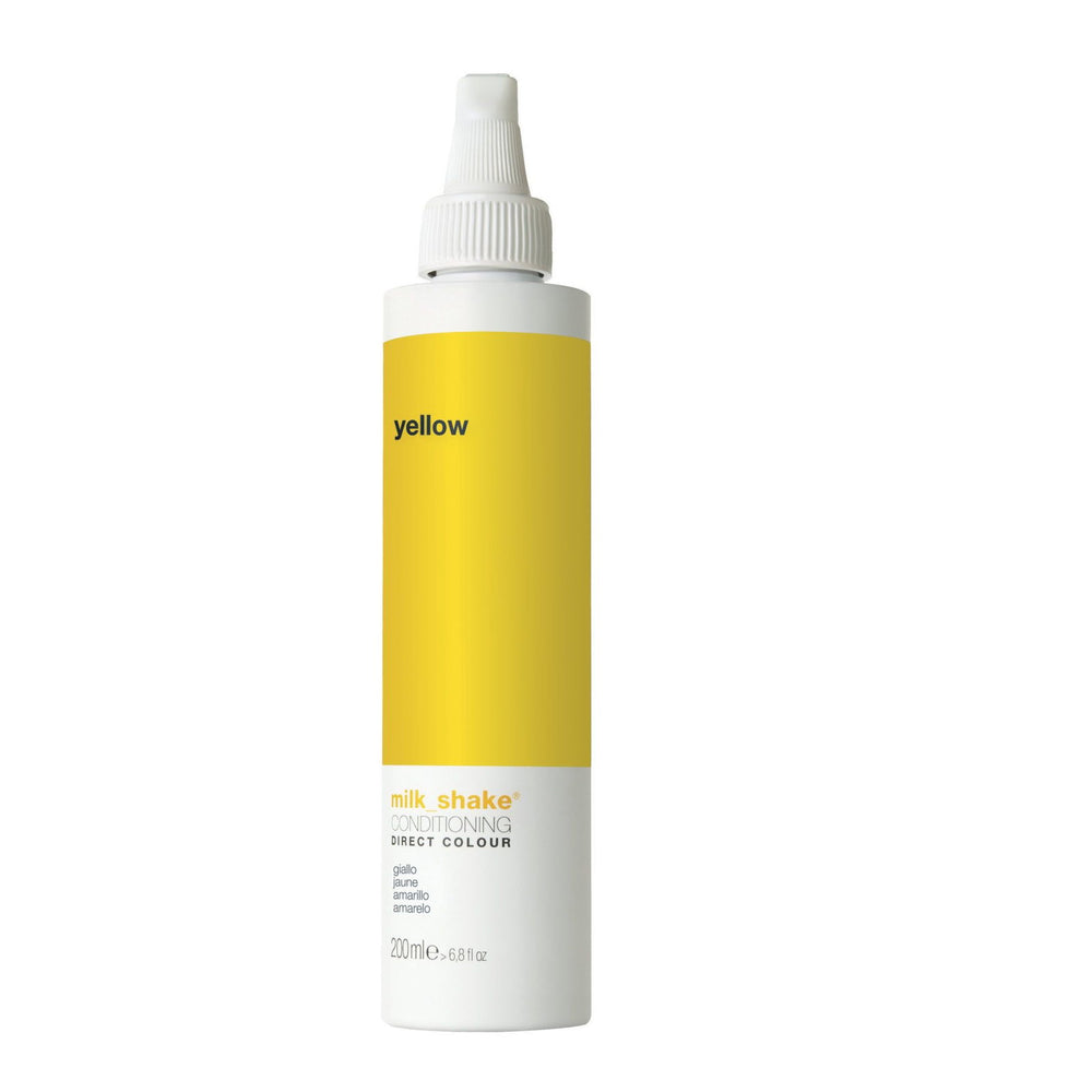 Milk Shake Direct Colour Ammonia-Free – Hair Colour Conditioner for Women, Yellow, 200 ml