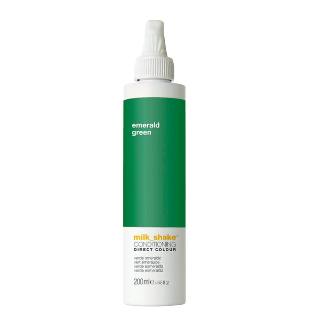 Milk Shake Direct Colour Ammonia-Free – Hair Colour Conditioner for Women, Emerald Green, 200 ml