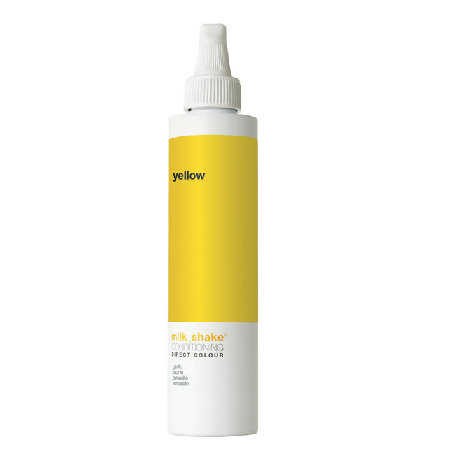 Milk Shake Direct Colour Ammonia-Free – Hair Colour Conditioner for Women, Yellow, 100 ml