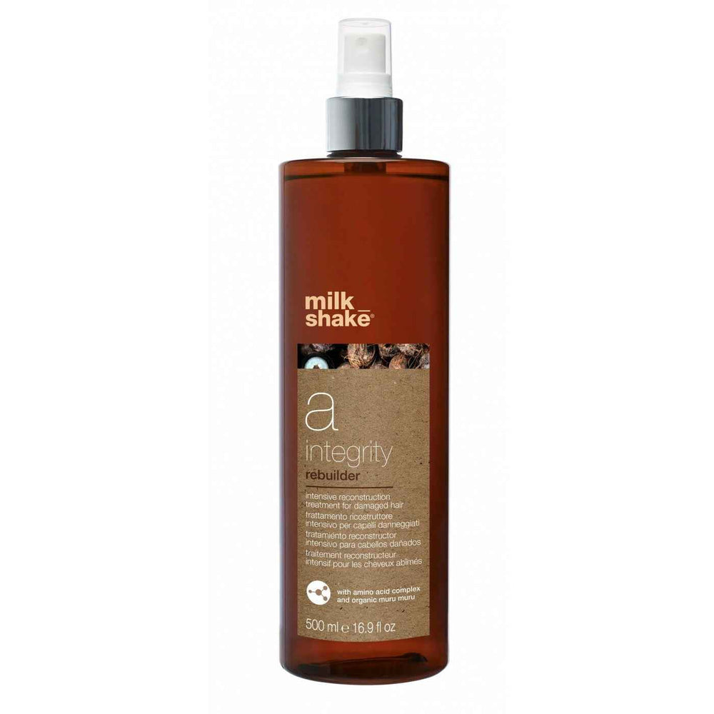 Milk Shake Integrity Reconstruction System Rebuilder No.A Hyaluronic Acid – Hair Lotion Treatment for Women, For Repairing, 500 ml