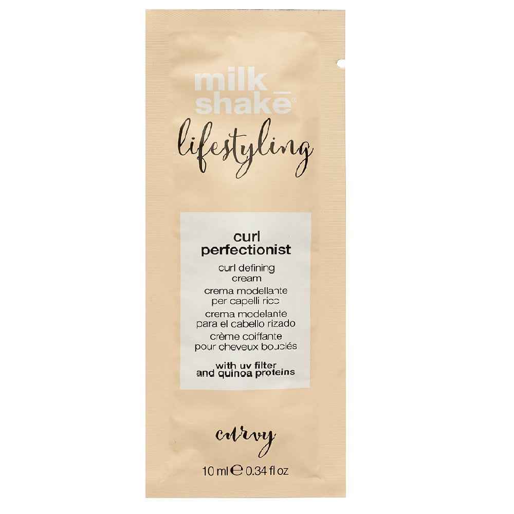 Milk Shake Lifestyling Curl Perfectionist Organic Fruit Extracts – Hair Styling Cream for Women, 10 ml