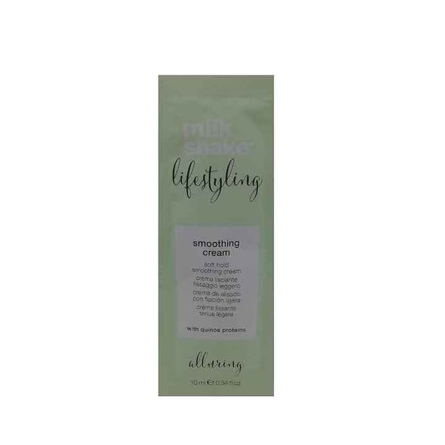 Milk Shake Lifestyling Smoothing Quinoa Proteins – Hair Styling Cream for Women, Soft Hold, 10 ml Sample