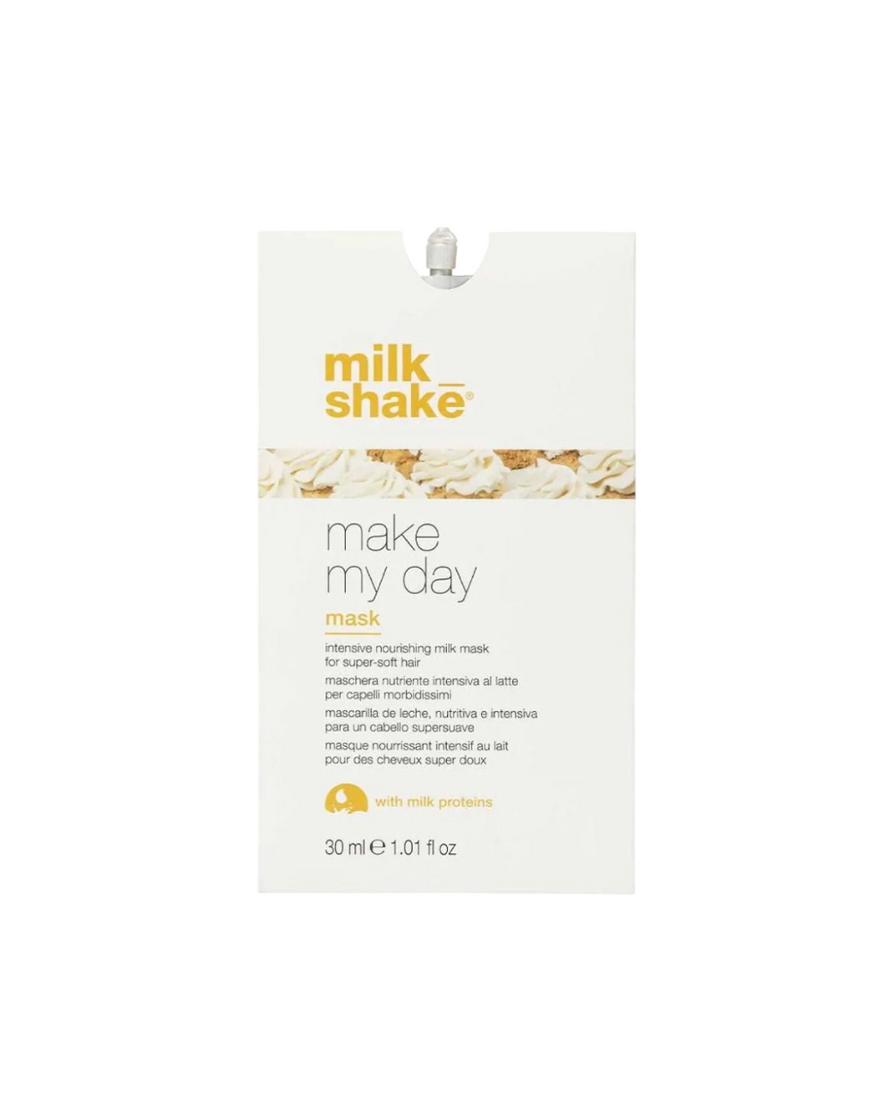 Milk Shake Set Milk Shake Make My Day – Hair Treatment Cream Mask for Women, Deeply hydrating, 6 pcs, 30 ml