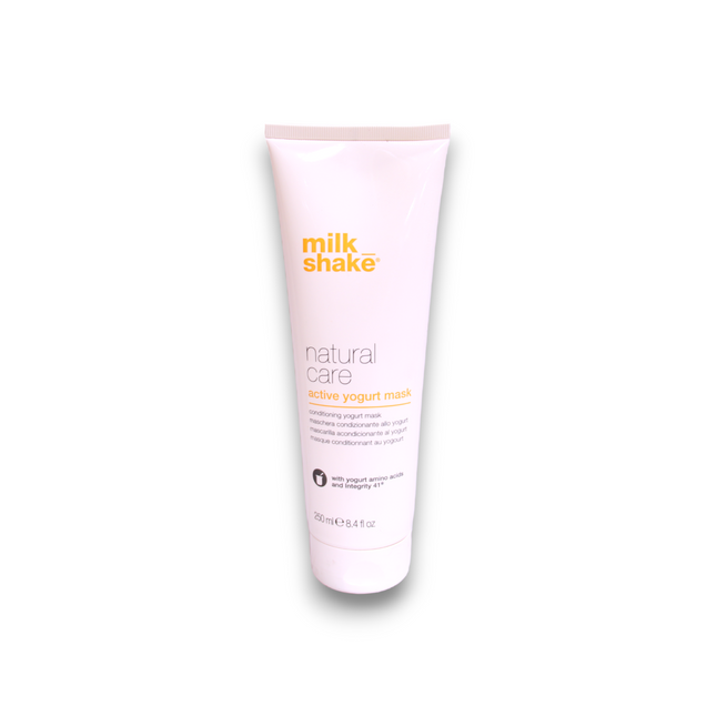 Milk Shake Natural Care Active Yogurt – Hair Treatment Cream Mask for Women, For Colour Protection, 250 ml