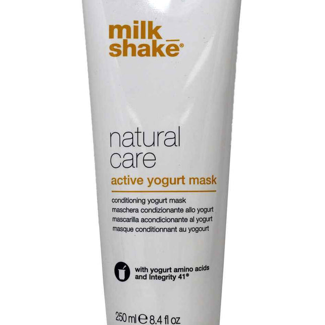 Milk Shake Natural Care Active Yogurt – Hair Treatment Cream Mask for Women, For Colour Protection, 250 ml