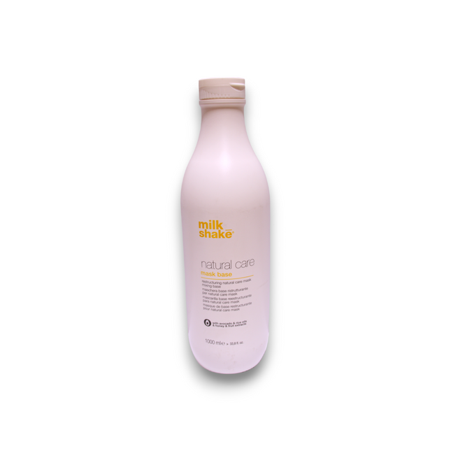 Milk Shake Natural Care Mask Base Paraben-Free – Hair Treatment Cream Mask for Women, 1000 ml