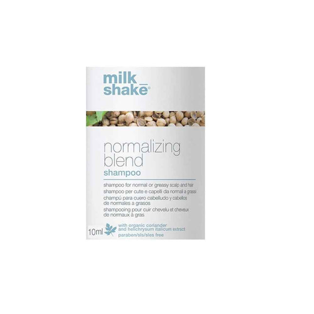 Milk Shake Normalizing Blend SLS/SLES-Free – Hair Shampoo for Women, For Cleansing, 10 ml