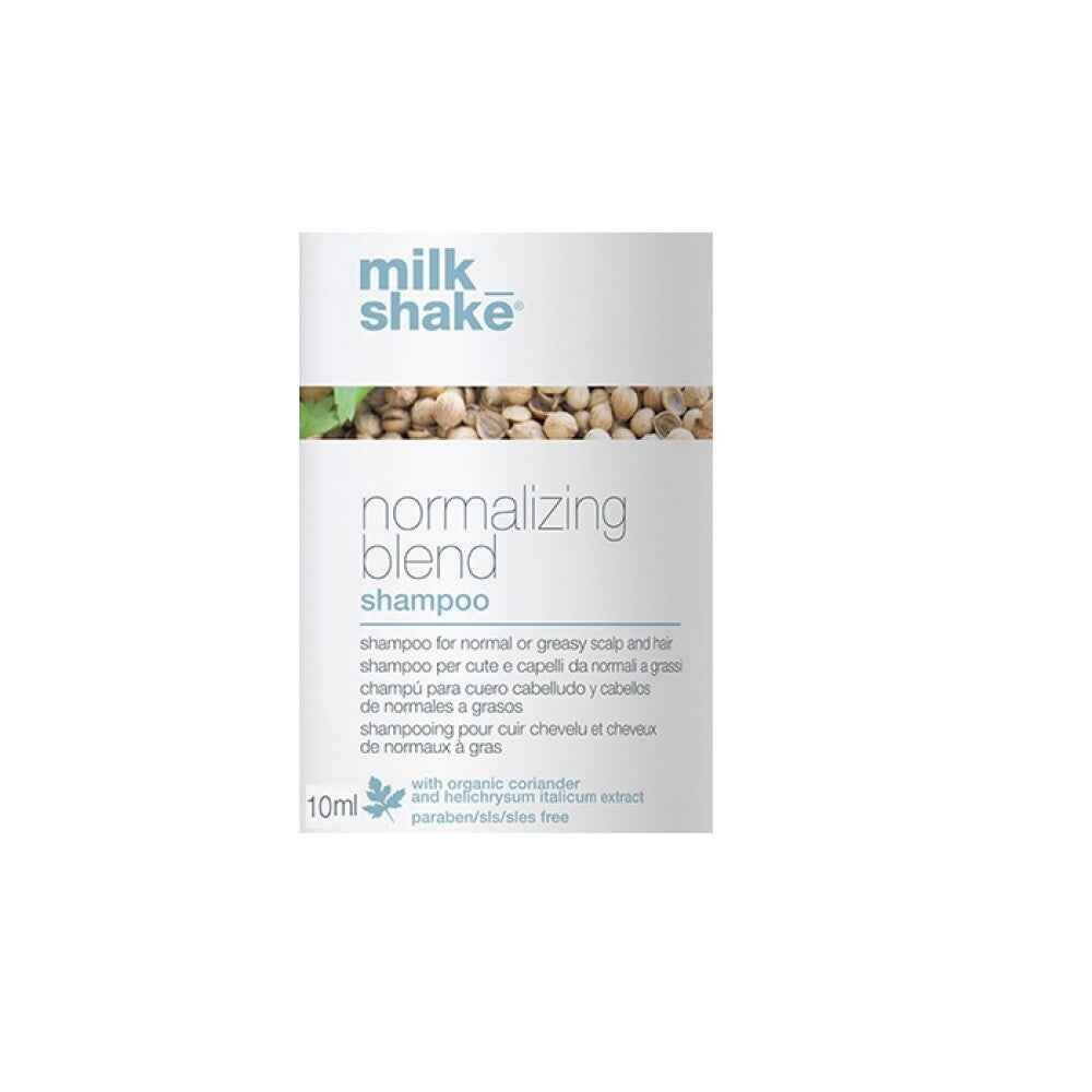 Milk Shake Normalizing Blend SLS/SLES-Free – Hair Shampoo for Women, For Cleansing, 10 ml