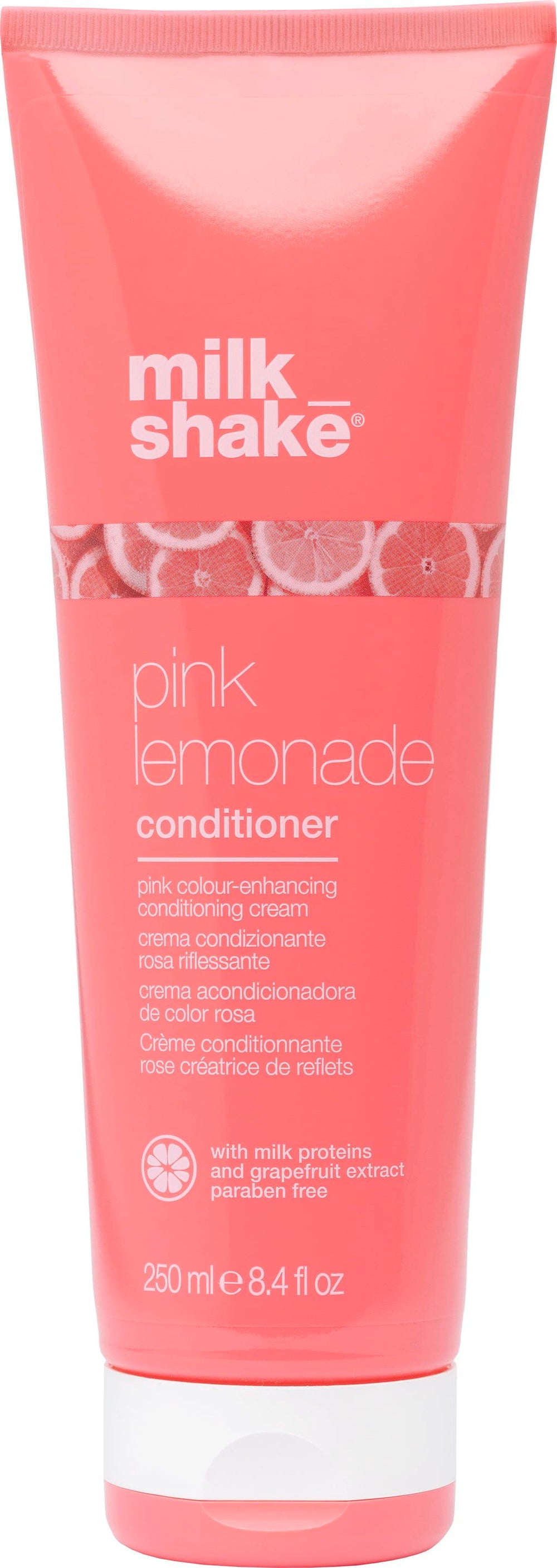 Milk Shake Pink Lemonade Milk Proteins – Hair Colour Conditioner for Women, Pink, Colouring, 250 ml