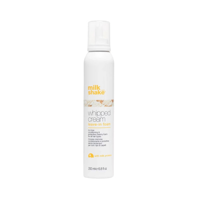 Milk Shake Whipped Cream Milk Proteins – Hair Leave-In Foam Conditioner for Women, For Hydration, 200 ml