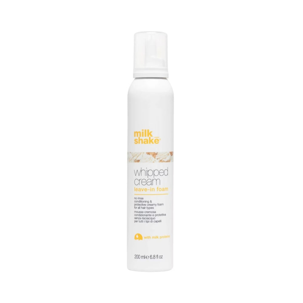 Milk Shake Whipped Cream Milk Proteins – Hair Leave-In Foam Conditioner for Women, For Hydration, 200 ml