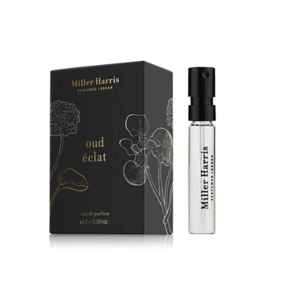 Miller Harris Oud Eclat – Eau de Parfum Unisex, 2 ml Vial