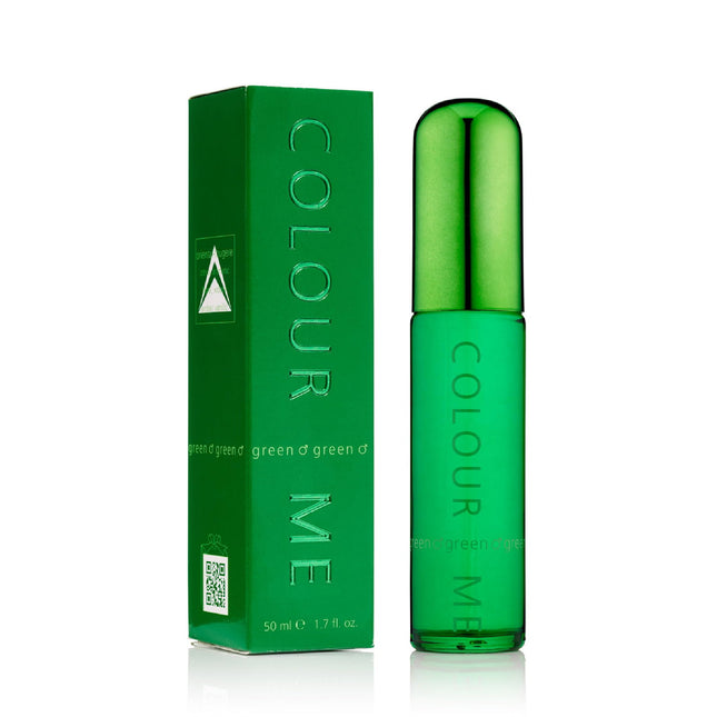 Milton Lloyd Colour Me Green – Eau de Parfum for Men, 50 ml