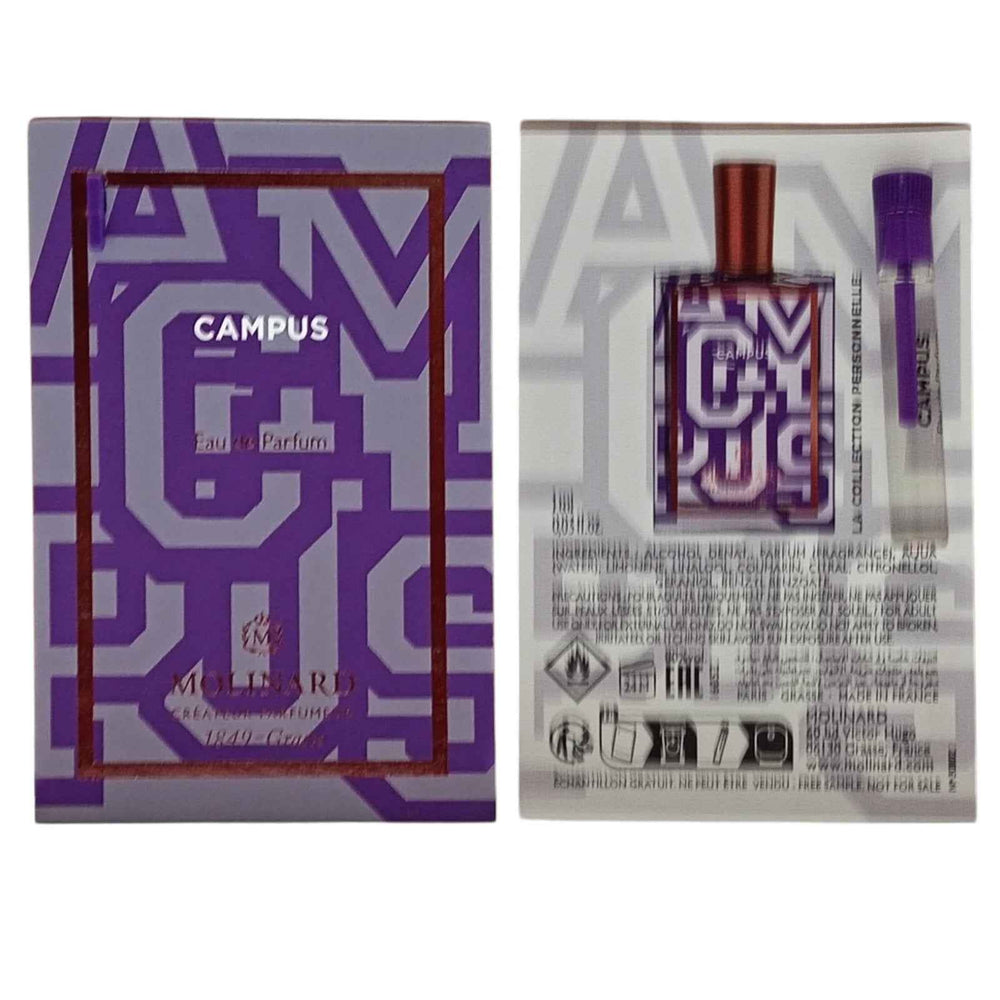 Molinard Collection Personnelle - Campus – Eau de Parfum for Women, 1 ml Vial