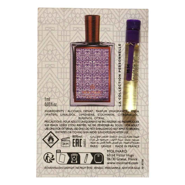 Molinard Collection Personnelle - MM – Eau de Parfum Unisex, 1 ml Vial