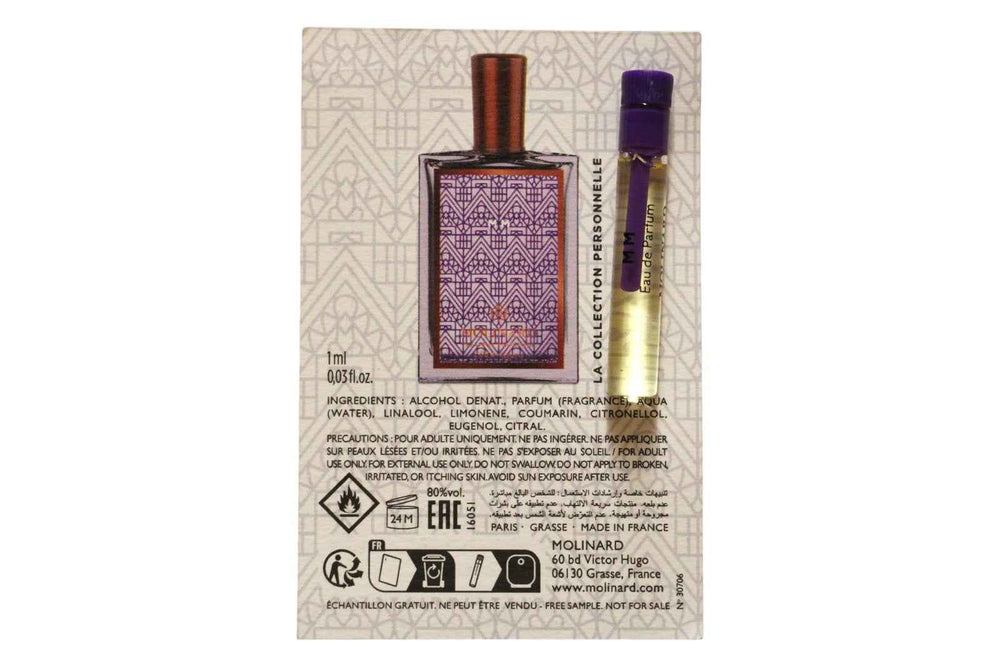 Molinard Collection Personnelle - MM – Eau de Parfum Unisex, 1 ml Vial